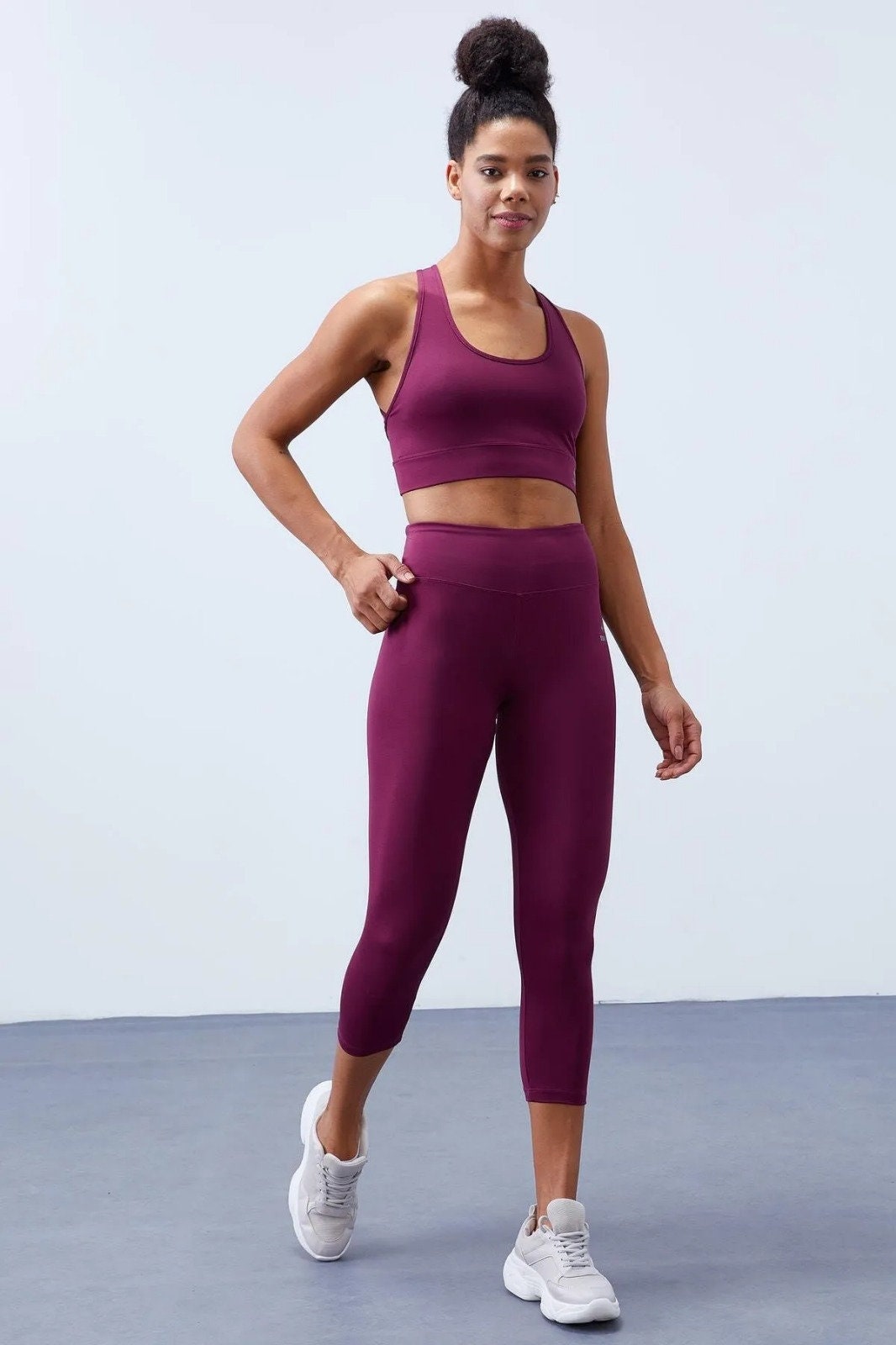 Sports Top Racer Back Pattern Crop Top Sewing Pattern, Sport Gym Bralette PDF Sewing Patterns for ...