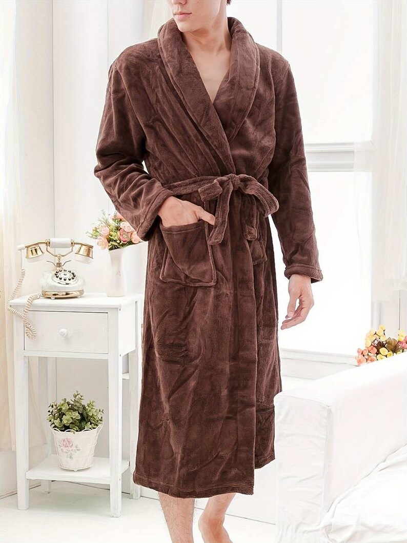 Plush Robe Pattern Robe Sewing Pattern Bathrobe PDF Pattern Cozy Bathrobe Sewing Pattern ...
