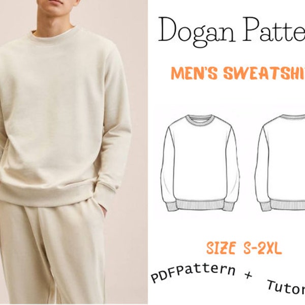 Sweatshirt Pattern - Etsy