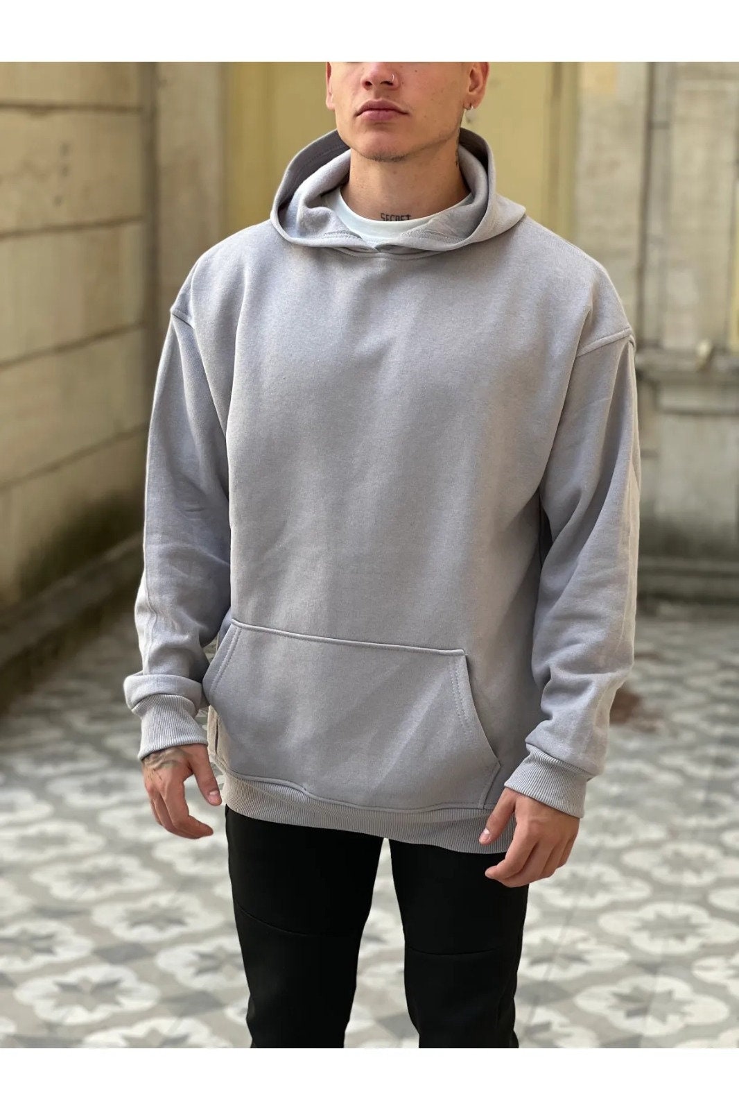 Unisex Hoodie Sewing Pattern-( XS-4XL), Men's Sweater Sewing