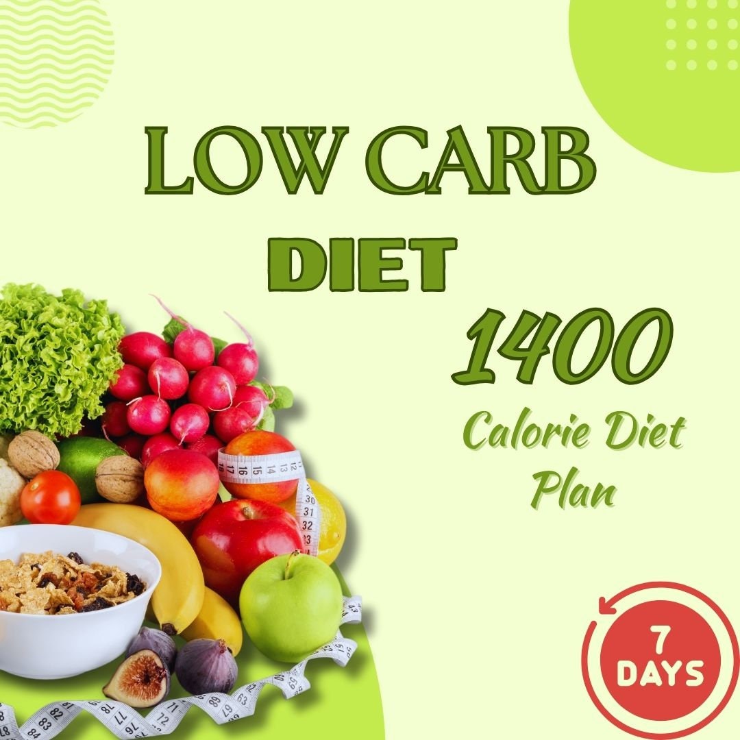 Printable 1 Week Low Carb Meal Plan Low Carb Diet Plan Diabetic Meal 