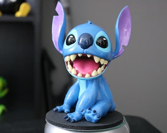 Stitch STL FIle 3D Printable | Alien Cartoon Figure Model | DIY Collectible Figurine for FDM & Resin Printing