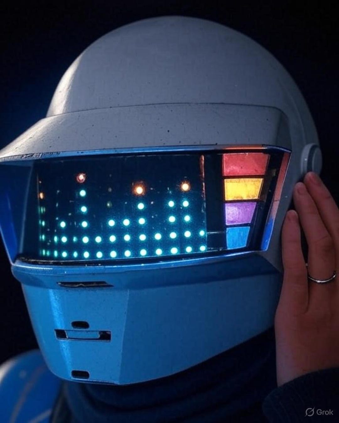 Daft Punk Helmet STL | Chrome Dreams | Robot Rock Visor - Etsy