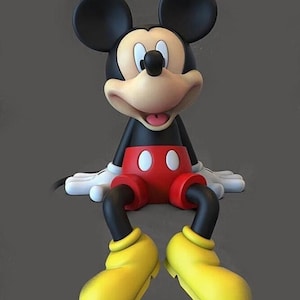 Mickey Mouse STL 3D File | Full Printable Model | Digital Download for FDM & Resin Printing