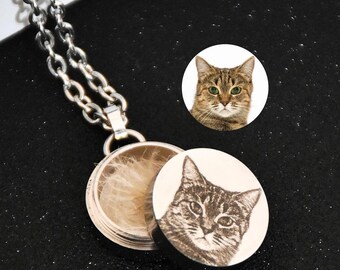 Pet Urn Necklace • Pet Urn Necklace Cremation Jewelry • Pet Ash Holder • Pet Memorial Jewelry •Personalized Keepsake Necklace•Christmas Gift