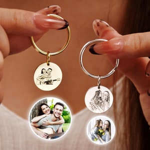 Custom Photo Key chain, Pendantify Photo Keychain,Picture Keychain,Personalized Gifts For Men,Personalized Photo Keychain,Gift For Boyfriend