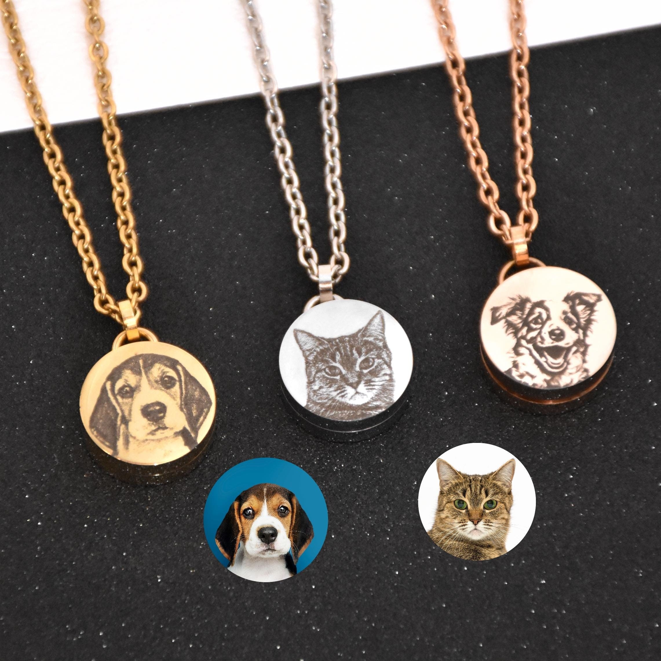 Personalized Cremation Jewelry Pet Ashes Necklace • Pet Urn Necklace • Unique Handmade Jewelry • Pet Memorial Jewelry • Ashes Pet Loss Gift