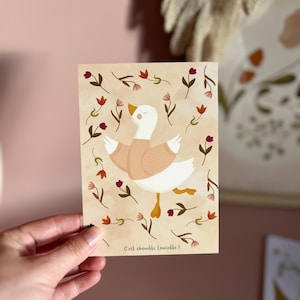 Carte postale « Danse avec l’automne»