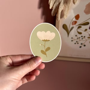 Stickers « pivoine »