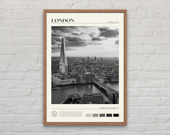 Black and White, London Print, London Wall Art, London Poster, London Photo, London Poster Print, London Wall Decor, England Poster Print