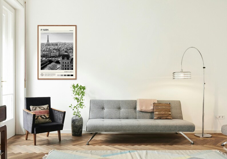 Black and White, Paris Print, Paris Wall Art, Paris Poster, Paris Photo, Paris Poster Print, Paris Wall Decor, France Poster Print image 3