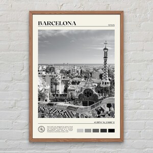 Black and White, Barcelona Print, Barcelona Wall Art, Barcelona Poster, Barcelona Photo, Barcelona Poster Print, Barcelona Decor, Spain