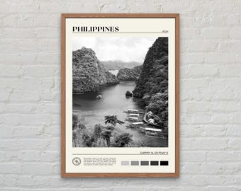 Black and White, Philippines Print, Philippines Art, Philippines Poster, Philippines Photo, Philippines Poster Print, Philippines Decor