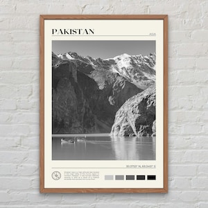 Black and White, Pakistan Print, Pakistan Wall Art, Pakistan Poster, Pakistan Photo, Pakistan Poster Print, Pakistan Wall Decor, Asia