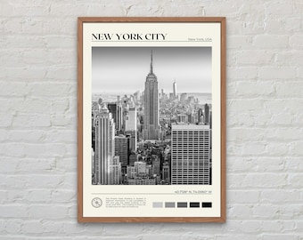 Black and White, New York City Print, New York City Wall Art, New York City Poster, New York City Photo, New York City Poster Print