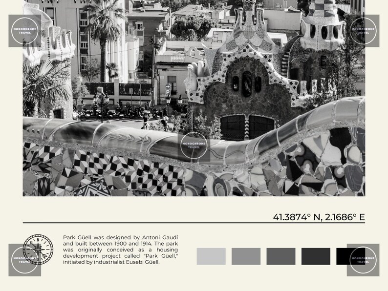 Black and White, Barcelona Print, Barcelona Wall Art, Barcelona Poster, Barcelona Photo, Barcelona Poster Print, Barcelona Decor, Spain image 6
