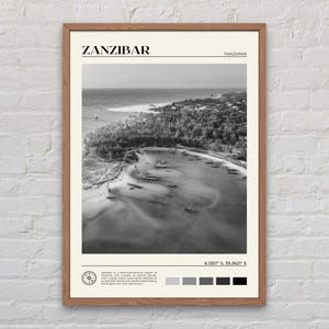 Black and White, Zanzibar Print, Zanzibar Wall Art, Zanzibar Poster, Zanzibar Photo, Zanzibar Poster Print, Zanzibar Wall Decor, Tanzania