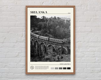 Black and White, Sri Lanka Print, Sri Lanka Wall Art, Sri Lanka Poster, Sri Lanka Photo, Sri Lanka Poster Print, Sri Lanka Wall Decor