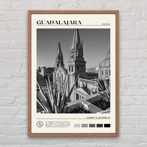 Black and White, Guadalajara Print, Guadalajara Art, Guadalajara Poster, Guadalajara Photo, Guadalajara Poster Print, Guadalajara Decor