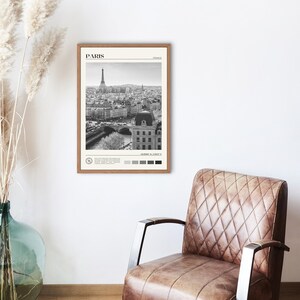 Black and White, Paris Print, Paris Wall Art, Paris Poster, Paris Photo, Paris Poster Print, Paris Wall Decor, France Poster Print image 2
