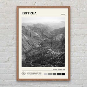 Black and White, Eritrea Print, Eritrea Wall Art, Eritrea Poster, Eritrea Photo, Eritrea Poster Print, Eritrea Wall Decor, Africa Print