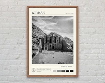 Black and White, Jordan Print, Jordan Wall Art, Jordan Poster, Jordan Photo, Jordan Poster Print, Jordan Wall Decor, Petra Poster, Amman