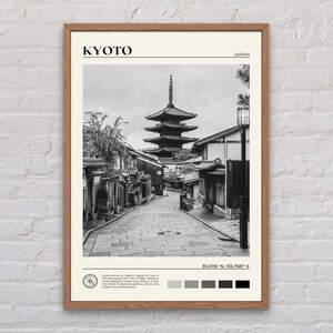 Black and White, Kyoto Print, Kyoto Wall Art, Kyoto Poster, Kyoto Photo, Kyoto Poster Print, Kyoto  Wall Decor, Japan Poster, Japan Print