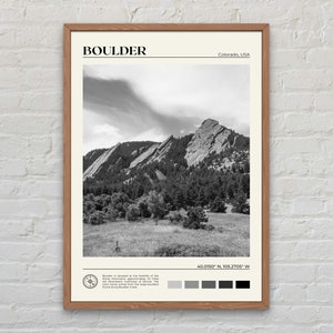 Noir et blanc, impression rocher, art mural rocher, affiche rocher, photo rocher, impression affiche rocher, décoration murale rocher, impression Colorado