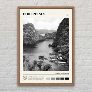 Schwarzweiß, Philippinen Druck, Philippinen Kunst, Philippinen Poster, Philippinen Foto, Philippinen Poster Druck, Philippinen Dekor