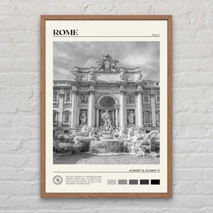 Black and White, Rome Print, Rome Wall Art, Rome Poster, Rome Photo, Rome Poster Print, Rome Wall Decor, Roma Print, Italy Poster Print