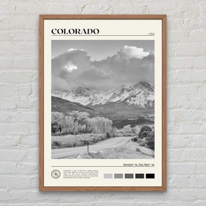 Black and White, Colorado Print, Colorado Wall Art, Colorado Poster, Colorado Photo, Colorado Poster Print, Colorado Wall Decor, USA