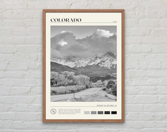 Black and White, Colorado Print, Colorado Wall Art, Colorado Poster, Colorado Photo, Colorado Poster Print, Colorado Wall Decor, USA