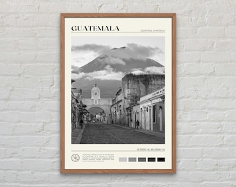Black and White, Guatemala Print, Guatemala Wall Art, Guatemala Poster, Guatemala Photo, Guatemala Poster Print, Guatemala Wall Decor