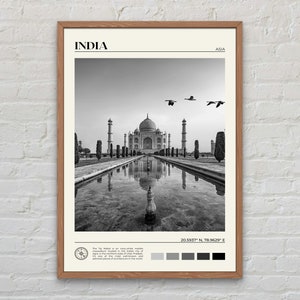 Noir et blanc, impression d'Inde, art mural Inde, affiche d'Inde, photo d'Inde, impression d'affiche d'Inde, décoration murale d'Inde, Mumbai, impression d'affiche d'Asie