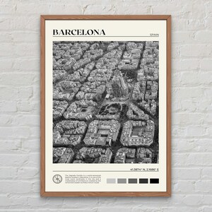 Black and White, Barcelona Print, Barcelona Wall Art, Barcelona Poster, Barcelona Photo, Barcelona Poster Print, Barcelona Decor, Spain