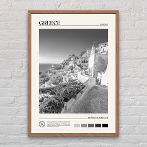 Black and White, Greece Print, Greece Wall Art, Greece Poster, Greece Photo, Greece Poster Print, Greece Wall Decor, Europe Poster Print