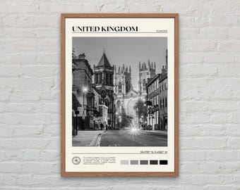 Black and White, United Kingdom Print, United Kingdom Wall Art, United Kingdom Poster, United Kingdom Photo, United Kingdom Wall Decor