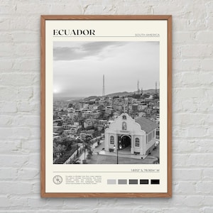 Black and White, Ecuador Print, Ecuador Wall Art, Ecuador Poster, Ecuador Photo, Ecuador Poster Print, Ecuador Wall Decor, South America