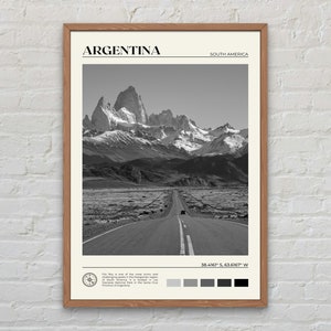 Black and White, Argentina Print, Argentina Wall Art, Argentina Poster, Argentina Photo, Argentina Poster Print, Argentina Wall Decor