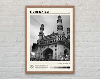 Schwarzweiß, Hyderabad Print, Hyderabad Wandkunst, Hyderabad Poster, Hyderabad Foto, Hyderabad Poster Druck, Hyderabad Dekor, Indien