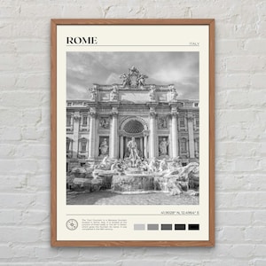 Black and White, Rome Print, Rome Wall Art, Rome Poster, Rome Photo, Rome Poster Print, Rome Wall Decor, Roma Print, Italy Poster Print