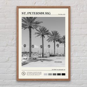 Black and White, St. Petersburg Print, St. Petersburg Wall Art, St. Petersburg Poster, St. Petersburg Photo, St. Petersburg Wall Decor