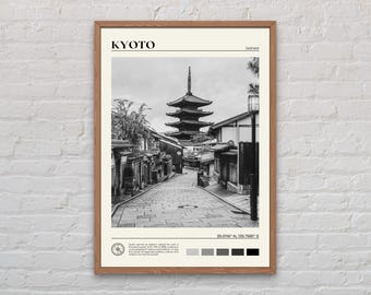 Black and White, Kyoto Print, Kyoto Wall Art, Kyoto Poster, Kyoto Photo, Kyoto Poster Print, Kyoto  Wall Decor, Japan Poster, Japan Print