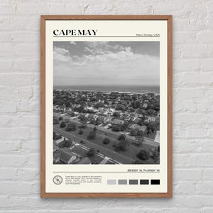 Black and White, Cape May Print, Cape May Wall Art, Cape May Poster, Cape May Photo, Cape May Poster Print, Cape May Decor, New Jersey