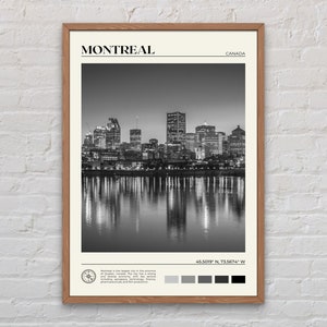 Noir et blanc, impression Montréal, art mural Montréal, affiche Montréal, impression affiche Montréal, décoration Montréal, impression Canada