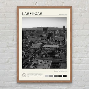 Black and White, Las Vegas Print, Las Vegas Wall Art, Las Vegas Poster, Las Vegas Photo, Las Vegas Poster Print, Las Vegas Decor, Nevada