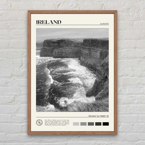 Schwarzweiß, Irland Druck, Irland Wand, Kunst, Irland Poster, Irland Foto, Irland Poster Druck, Irland Wand Dekor, UK Poster