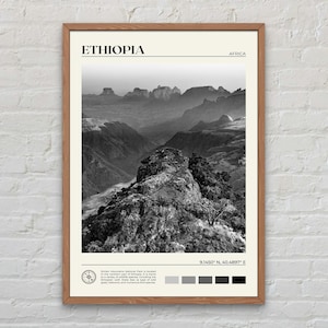 Black and White, Ethiopia Print, Ethiopia Wall Art, Ethiopia Poster, Ethiopia Photo, Ethiopia Poster Print, Ethiopia Wall Decor, Africa