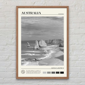 Black and White, Australia Print, Australia Wall Art, Australia Poster, Australia Photo, Australia Poster Print, Australia Wall Decor