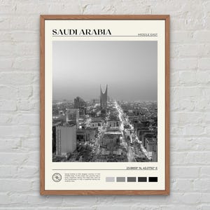 Black and White, Saudi Arabia Print, Saudi Arabia Wall Art, Saudi Arabia Poster, Saudi Arabia  Photo, Saudi Arabia Wall Decor, Middle East